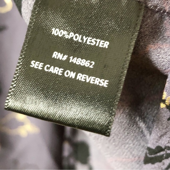 Torrid Lily Babydoll Georgette Surplice Bell Sleeve Top in Holiday Rose - Picture 10 of 12